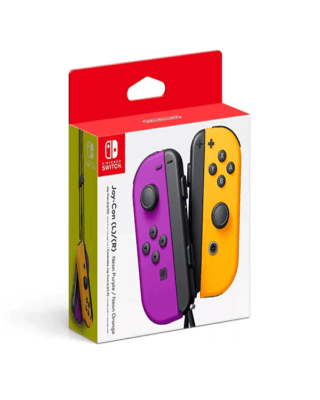 Nintendo Switch Joy-Con (L-R) – Neon Purple/ Neon Orange Best Price in Pakistan