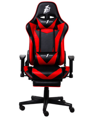 1st Player FK3 Gaming Chair with Footrest and Massager (Black/Red) Best Price in Pakistan