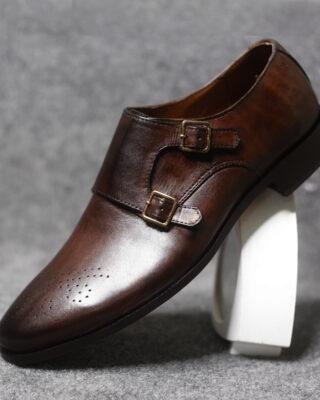 Brown Monk Straps – FBM 0009 Brown Monk Straps – FBM 0009